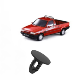 50 Unidades Grampo Forração Teto Universal Preto 50 Unidades Grampo Forração Teto Universal Preto