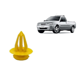 50 Unidades Grampo Papelão Portas Universal Amarelo 50 Unidades Grampo Papelão Portas Universal Amarelo