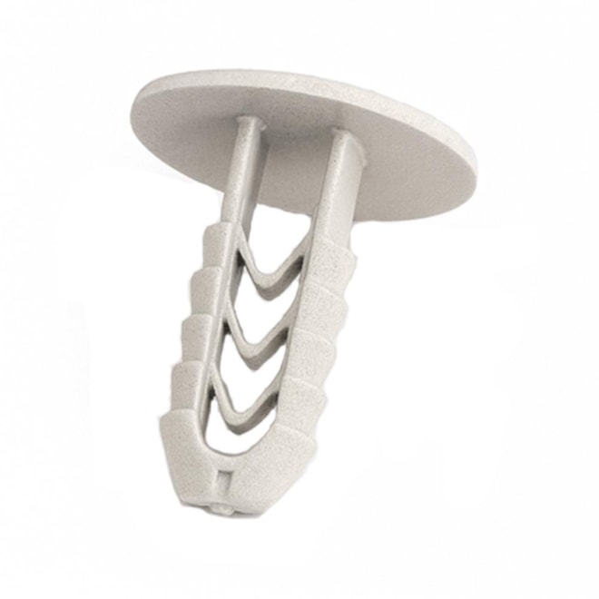 50 Unidades Grampo Revestimento Porta Mala Branco 50 Unidades Grampo Revestimento Porta Mala Branco