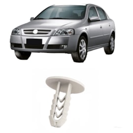 50 Unidades Grampo Revestimento Porta Mala Branco 50 Unidades Grampo Revestimento Porta Mala Branco