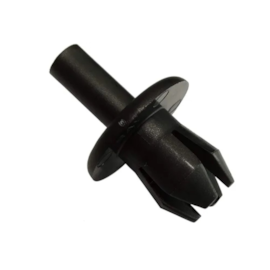 50 Unidades Rebite Fixação Parachoque Universal Preto 50 Unidades Rebite Fixação Parachoque Universal Preto