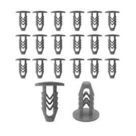 500 Uni Presilha Fixação Forro Porta Malas Universal Cinza 500 Uni Presilha Fixação Forro Porta Malas Universal Cinza