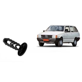 500 Unidades Grampo Revestimento Porta Mala Branco 500 Unidades Grampo Revestimento Porta Mala Branco