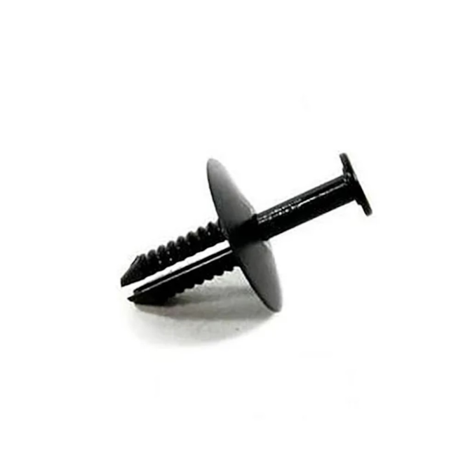 500 Unidades Rebite Acabamento Parachoque Universal Preto 500 Unidades Rebite Acabamento Parachoque Universal Preto