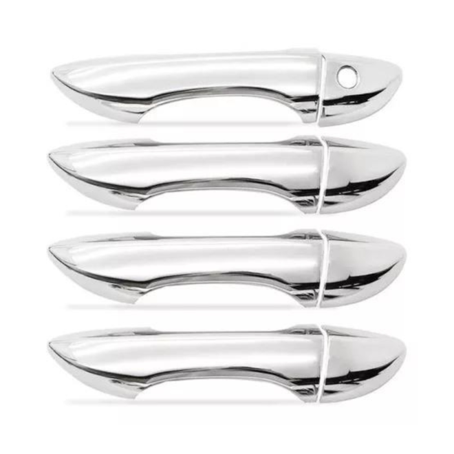 APLIQUE MAÇANETA COROLLA 2015 2016 CROMADA - 4 POR APLIQUE MAÇANETA COROLLA 2015 2016 CROMADA - 4 POR