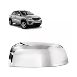 Aplique Retrovisor KWID 17 a 24 Direito Cromado Aplique Retrovisor KWID 17 a 24 Direito Cromado