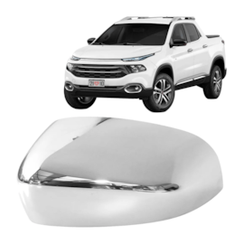 Aplique Retrovisor TORO COMPASS 16 À 21 Esquerdo Cromado Aplique Retrovisor TORO COMPASS 16 À 21 Esquerdo Cromado