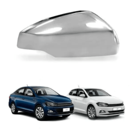 Aplique Retrovisor VIRTUS POLO 18 a 24 Esquerdo Cromado Aplique Retrovisor VIRTUS POLO 18 a 24 Esquerdo Cromado