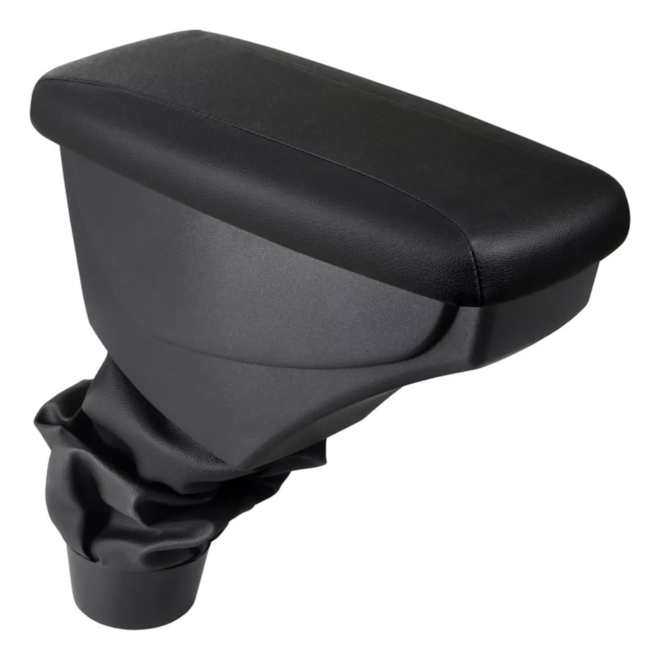 Apoio de Braço ETIOS Couro Preto Sem Costura Apoio de Braço ETIOS Couro Preto Sem Costura