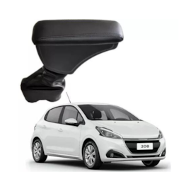 APOIO DE BRAÇO PEUGEOT 208/2008 2013/2021 CINZA/CI