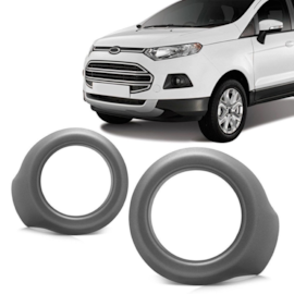 Aro Grade Farol Milha ECOSPORT 13 a 16 Cinza Direito Aro Grade Farol Milha ECOSPORT 13 a 16 Cinza Direito