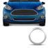 Aro Grade Farol Milha NEW FIESTA 2013 a 2017 Cinza Esquerdo Aro Grade Farol Milha NEW FIESTA 2013 a 2017 Cinza Esquerdo