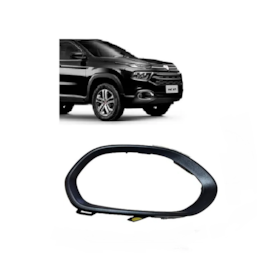 Aro Grade Milha TORO 2016 a 2020 Preto Direito Aro Grade Milha TORO 2016 a 2020 Preto Direito