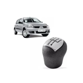 Bola Câmbio CLIO SCENIC SYMBOL 05 a 13 Cinza Lente Cromada Bola Câmbio CLIO SCENIC SYMBOL 05 a 13 Cinza Lente Cromada