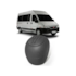 Bola Cambio DUCATO JUMPER BOXER Cinza Baixo Relevo Bola Cambio DUCATO JUMPER BOXER Cinza Baixo Relevo