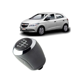 Bola Cambio ONIX PRISMA Cinza Lente Preta Aro Crom Parafuso Bola Cambio ONIX PRISMA Cinza Lente Preta Aro Crom Parafuso
