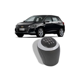 Bola Cambio ONIX PRISMA Cinza Lente Preta Aro Crom Parafuso Bola Cambio ONIX PRISMA Cinza Lente Preta Aro Crom Parafuso