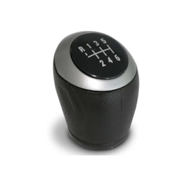 Bola Cambio ONIX PRISMA Preta Aro Cromo Acetinado Pressão Bola Cambio ONIX PRISMA Preta Aro Cromo Acetinado Pressão