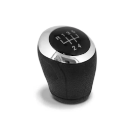 Bola Cambio ONIX PRISMA SPIN Preta Aro Acetinado Parafusado Bola Cambio ONIX PRISMA SPIN Preta Aro Acetinado Parafusado
