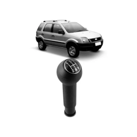 Bola de Câmbio ECOSPORT 2003 a 2006 Lente Preta Bola de Câmbio ECOSPORT 2003 a 2006 Lente Preta