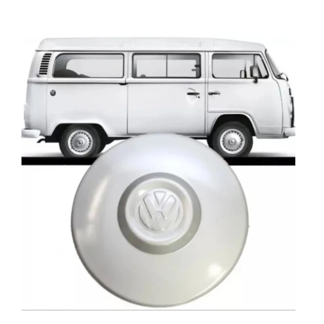 Calota Fusca 53 a 96 Kombi 62 a 14 Branca Calota Fusca 53 a 96 Kombi 62 a 14 Branca