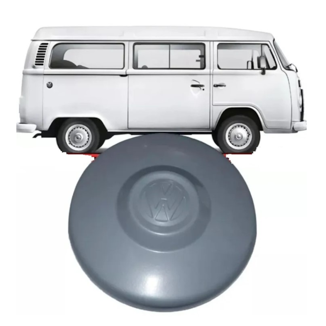 Calota Fusca 53 a 96 Kombi 62 a 14 Cinza