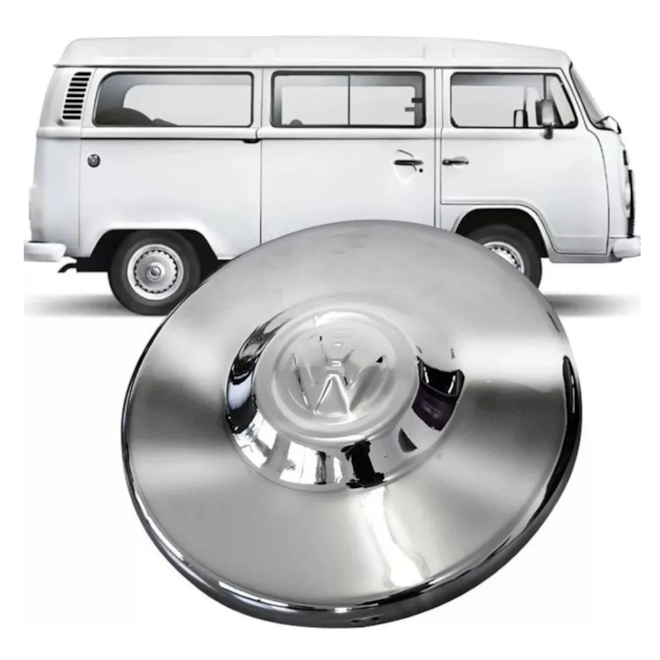 Calota Fusca 53 a 96 Kombi 62 a 14 Cromado Calota Fusca 53 a 96 Kombi 62 a 14 Cromado