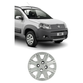 CALOTA UNO WAY 2008/2012 PRATA ARO 13 (CALLMAX)