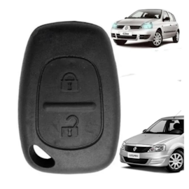 Capa Botão Telecomando CLIO 2 DUSTER LOGAN SANDEIRO 2 BOTÕES Capa Botão Telecomando CLIO 2 DUSTER LOGAN SANDEIRO 2 BOTÕES