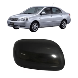 Capa Retrovisor COROLLA 03 a 08 P Pintura Sem Furo Esquerdo