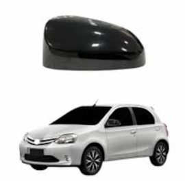 Capa Retrovisor ETIOS 14 A 19 P Pintura Sem Furo Esquerdo