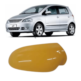 Capa Retrovisor FOX 03 a 09 Amarelo Imola Esquerdo Capa Retrovisor FOX 03 a 09 Amarelo Imola Esquerdo