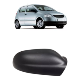 Capa Retrovisor FOX 03 a 09 Preto Txt Esquerdo Ficosa Capa Retrovisor FOX 03 a 09 Preto Txt Esquerdo Ficosa