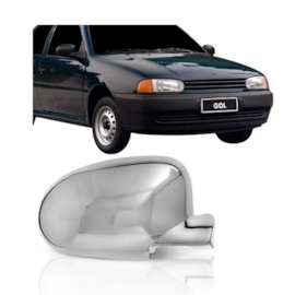 Capa Retrovisor GOL Bola 95 A 99 Cromado Direito Capa Retrovisor GOL Bola 95 A 99 Cromado Direito
