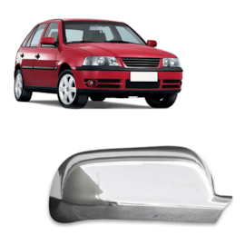 Capa Retrovisor GOL G3 G4 00 A 08 Cromado Direito Capa Retrovisor GOL G3 G4 00 A 08 Cromado Direito