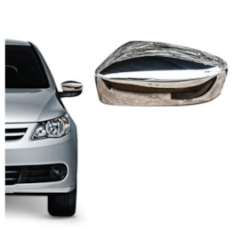 Capa Retrovisor GOL G5 09 A 12 Cromado Esquerdo Capa Retrovisor GOL G5 09 A 12 Cromado Esquerdo