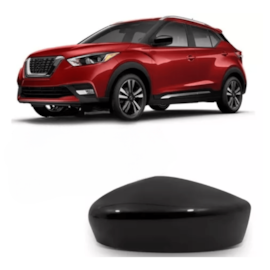 Capa Retrovisor KICKS 16 a 20 Esquerda Sem Furo Original Capa Retrovisor KICKS 16 a 20 Esquerda Sem Furo Original