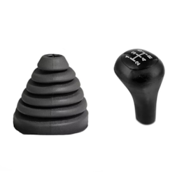 Coifa Bola Cambio FIESTA 96 A 06 COURIER 98 a 06 Preto