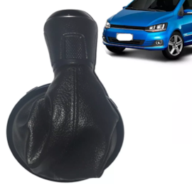 Coifa Cambio FOX 2015 a 2022 Napa Preta Bola Preta 6 Marchas Coifa Cambio FOX 2015 a 2022 Napa Preta Bola Preta 6 Marchas