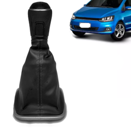 Coifa Cambio FOX 2015 a 2022 Napa Preta Bola Preta 6 Marchas Coifa Cambio FOX 2015 a 2022 Napa Preta Bola Preta 6 Marchas