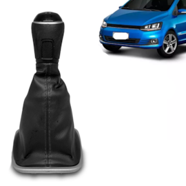 Coifa Cambio FOX 2015 a 2022 Napa Preta Bola Preta 6 Marchas Coifa Cambio FOX 2015 a 2022 Napa Preta Bola Preta 6 Marchas