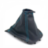 Coifa Câmbio ONIX PRISMA 13a20 Napa Pret Linha Azul Aro Crom Coifa Câmbio ONIX PRISMA 13a20 Napa Pret Linha Azul Aro Crom