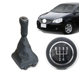 Coifa Cambio POLO 02 a 14 Napa Cinza Bola Lente Crom 5 March Coifa Cambio POLO 02 a 14 Napa Cinza Bola Lente Crom 5 March