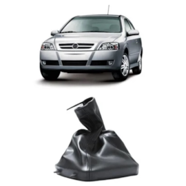 Coifa de Câmbio ASTRA HATCH SEDAN ZAFIRA 98 a 08 Napa Preta com Base Coifa de Câmbio ASTRA HATCH SEDAN ZAFIRA 98 a 08 Napa Preta com Base
