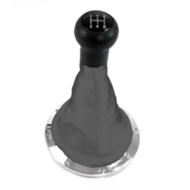 Coifa de Câmbio Bola GOL SAVEIRO PARATI G3 Napa Cinza Aro Preto Anel Cromado Coifa de Câmbio Bola GOL SAVEIRO PARATI G3 Napa Cinza Aro Preto Anel Cromado