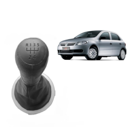 Coifa de Câmbio Bola GOL VOYAGE SAVEIRO G5 G6 09 a 12 Napa Cinza Aro Cromo Acetinado Baixo Relevo Coifa de Câmbio Bola GOL VOYAGE SAVEIRO G5 G6 09 a 12 Napa Cinza Aro Cromo Acetinado Baixo Relevo