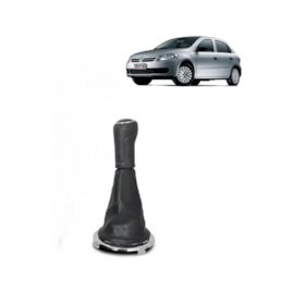 Coifa de Câmbio Bola GOL VOYAGE SAVEIRO G5 G6 09 a 12 Napa Preta Aro Cromo Acetinado Coifa de Câmbio Bola GOL VOYAGE SAVEIRO G5 G6 09 a 12 Napa Preta Aro Cromo Acetinado