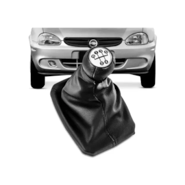 Coifa de Câmbio c Bola CORSA SEDAN PICK-UP 95 a 02 Napa Preta Lente Prata Coifa de Câmbio c Bola CORSA SEDAN PICK-UP 95 a 02 Napa Preta Lente Prata
