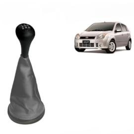 Coifa de Câmbio c Bola ECOSPORT FIESTA HATCh SEDAN 03 a 11 Napa Aro Cinza Bola Lente Preta Coifa de Câmbio c Bola ECOSPORT FIESTA HATCh SEDAN 03 a 11 Napa Aro Cinza Bola Lente Preta