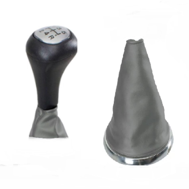 Coifa de Câmbio c Bola ECOSPORT FIESTA HATCh SEDAN 03 a 11 Napa Cinza Aro Cromado Bola Lente Prata Coifa de Câmbio c Bola ECOSPORT FIESTA HATCh SEDAN 03 a 11 Napa Cinza Aro Cromado Bola Lente Prata